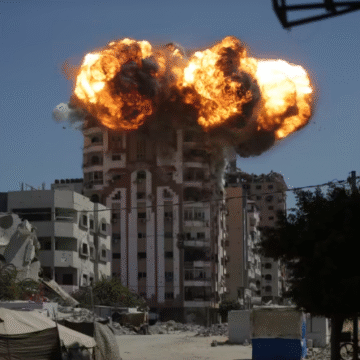 Israel strikes high-rises in Gaza City, ahead of cabinet meeting to discuss risk of ground operation to hostages